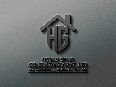 Hesab Ghar Logo Design For Client