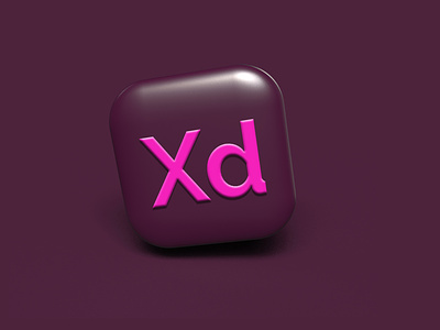 Adobe XD 3D Icon 3d 3ddesign branding design