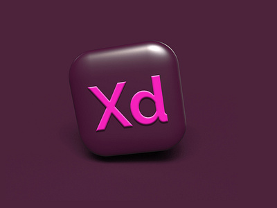 Adobe XD 3D Icon