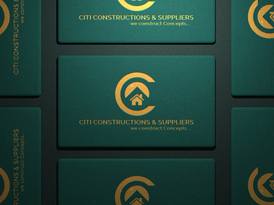 Citi Constructions & Suppliers client logo branding design identity illustration logo typography ui ux vector website
