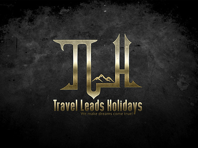 Travel Leads Holidays - Logo Design For Client branding design identity illustration logo photosop travel travelling typography ux vector website