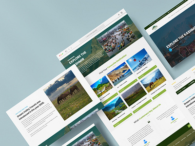 Dream Valley - Travel Website for Client