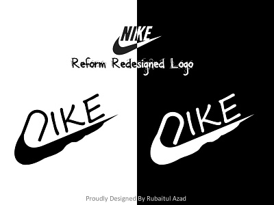 Nike reform redesigned logo branding design icon identity logo nike nike air photoshop redesigned typography ui ux