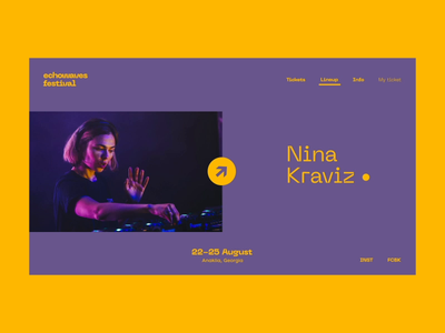 Echowaves Festival — Nina Kraviz