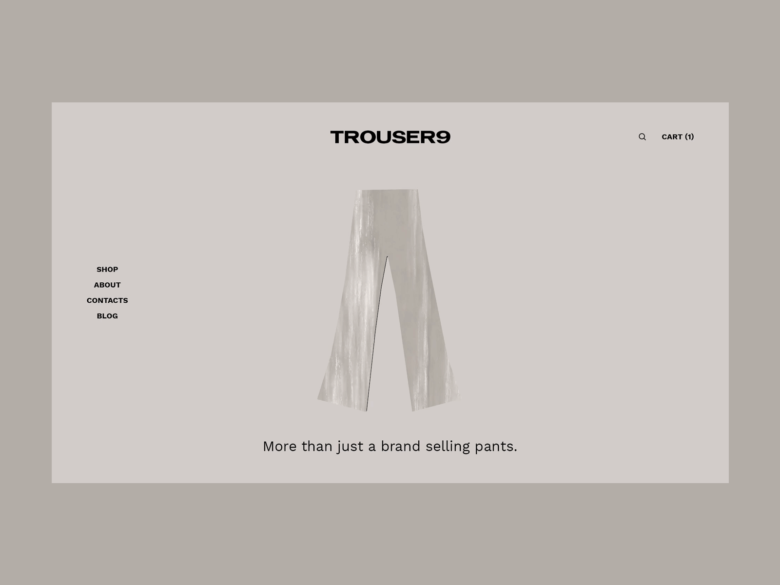 Trouser9 — CONCEPT