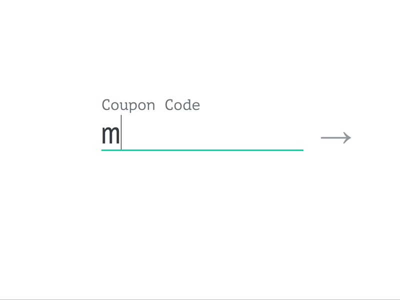 Coupon Code Gif | DailyUI061 coupon coupon code dailyui dailyui061 dailyuichallenge ui uidesign