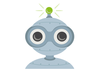Citrulu Original Robot illustration logo robot testing web development