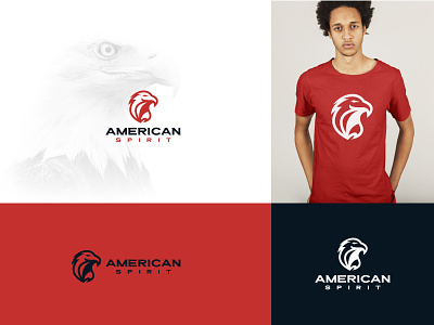 American Spirit Logo Design animal animal logo brand creative design eagle graphicdesign illustration logo logodesign