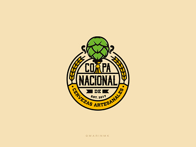 Cervezas Artesanales Logo Design brand brewery logo color craft beer creative graphicdesign hops illustration isologo logodesign vector