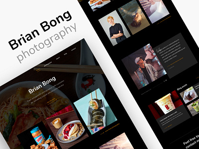 Brian Bong Photography - Landing Page A