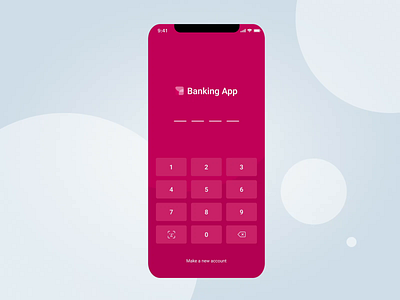 Banking Mobile App - Transferring Money app balance bank banking finance fintech funds mobile stepwise transaction transfer transfer money ui ux