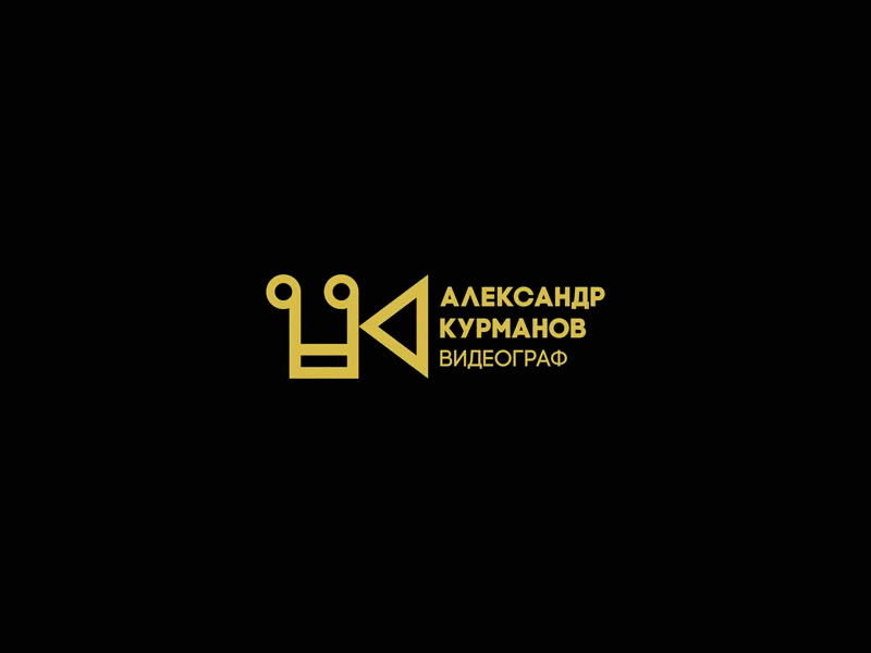 Videographer animation logo logotype sound design videographer