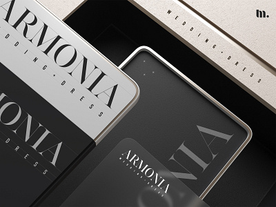 Armonia | Corporate identity 3d brand brand and identity branding corporate brand identity identity logo minimal minimal branding typography