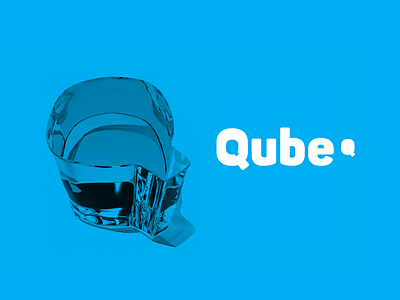 Qube Ice Branding, Packaging