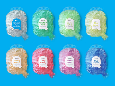 Qube Ice Branding, Packagin