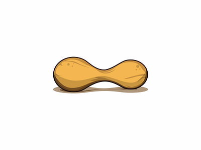 Peanut illustration illustrator peanut peanuts vector vector art