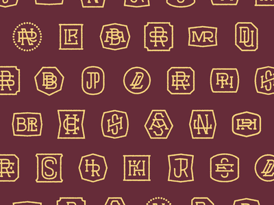 Monograms -- the full set!
