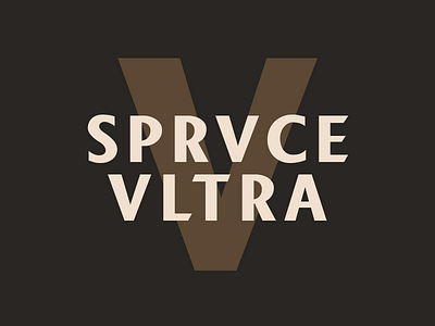 SPRVCE VLTRA Beer Label