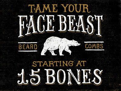 FACE BEAST branding hand drawn hand lettered hand lettering lettering texture type typography vintage