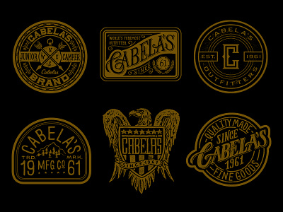 Cabela's Badges