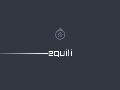 Equili logotype equili font logo