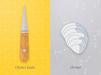 Oyster & knife (wip)