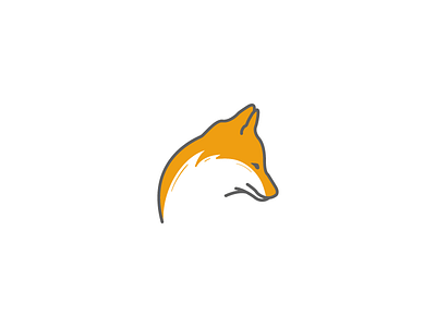 Fox animal fox logo design