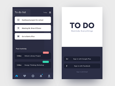 #Exploration |  To Do List App UI