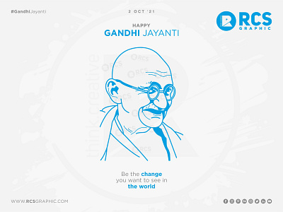 Happy Gandhi Jayanti 2021