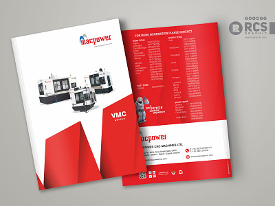 Macpower CNC Brochure Design adveristing brand and identity branding brochure catalogue design digital promotion flyer graphic design inshop branding macpower marketing campaign outdoor branding print media social campaign web communication