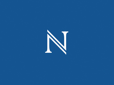 N Logo & Identity attorney blue branding design identity illustration jm lawyer logo logo designer logotype mark n symbol typography visual identity white