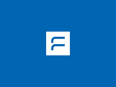 F icon branding corporate branding f icon f logo illustrator logo logo design vector