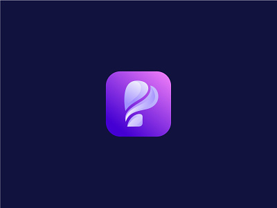 Modern P letter logo app icon app icon best logo design branding business company logo minimal modern logo p letter logo p logo startup logo tech logo technology trendy design vector logo