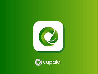 C modern app logo design capala logo