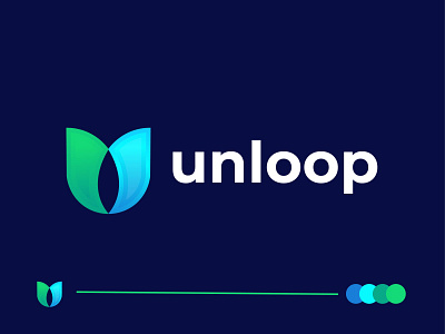 U Modern Logo - Unloop logo beauty logo business logo company logo company logos fintech logo startup logo tech logo technology logo u letter logo u logo u modern logo unloop logo