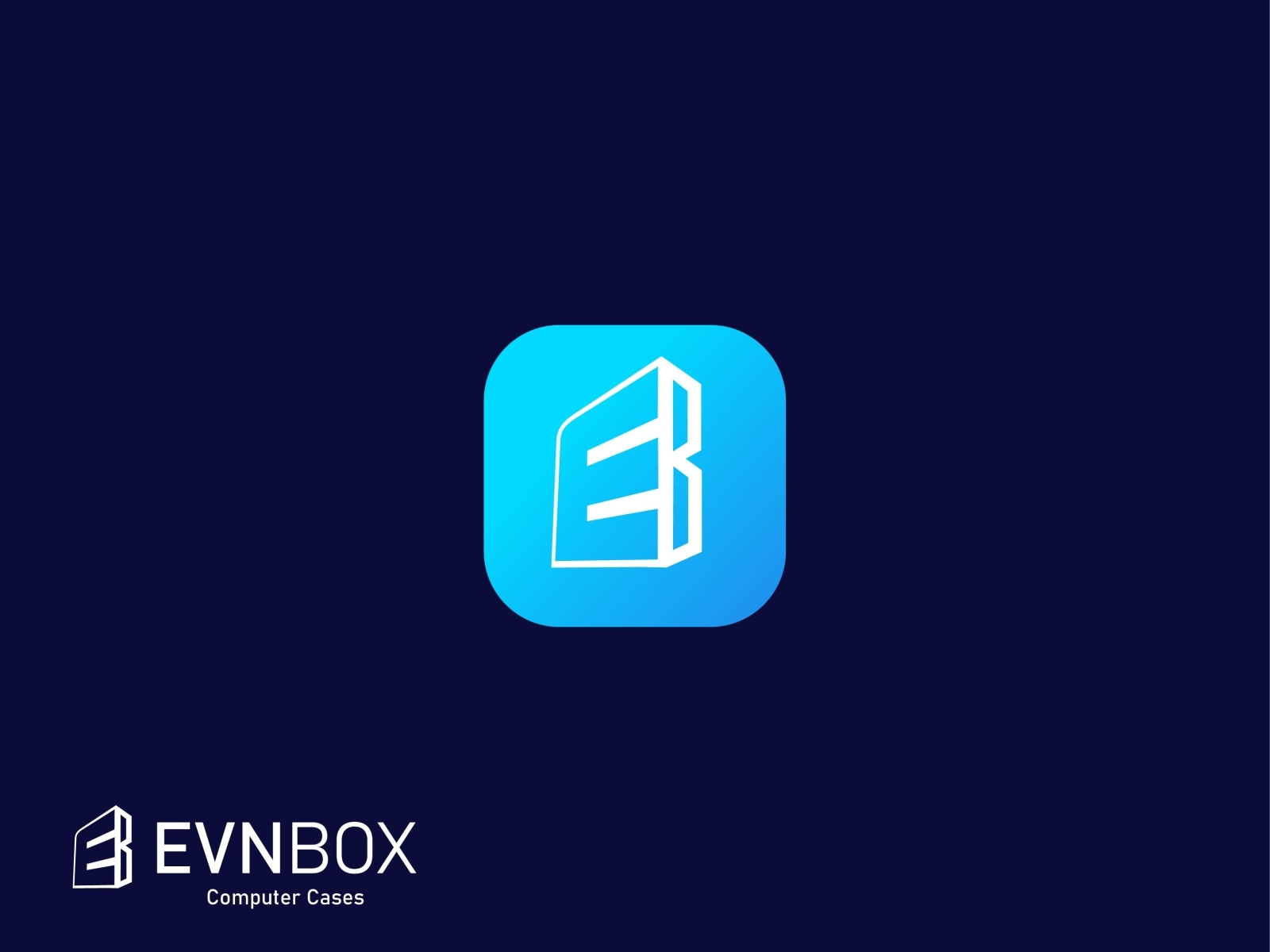 Computer Case logo EB logo by Rony Pa Logo Designer 🔵 on Dribbble