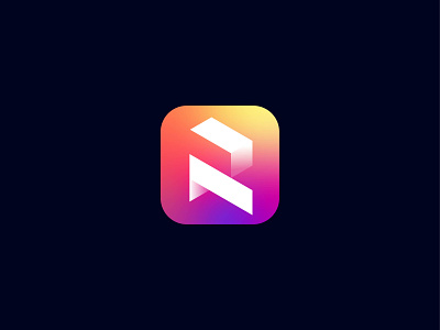 R modern app logo
