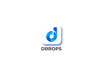 Drrops logo design D music logo best music logo brand branding d logo d music logo design drrops drrops logo drrops music icon illustration lettering logo minimal music logo ronypa ui vector