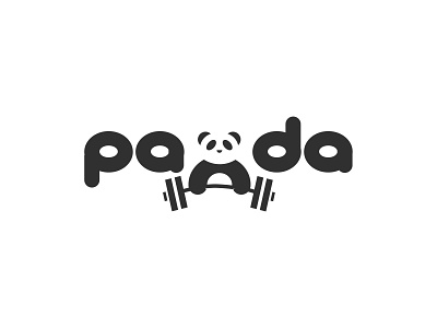 Fitness Panda logo brand branding care design doctor fitness logo gym health hospital icon lettering logo medical minimal panda fitness panda gym panda logo panda negative space logo vector yoga