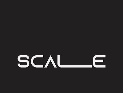 Scale logo brand branding design icon illustration lettering logo minimal scale logo ui vector