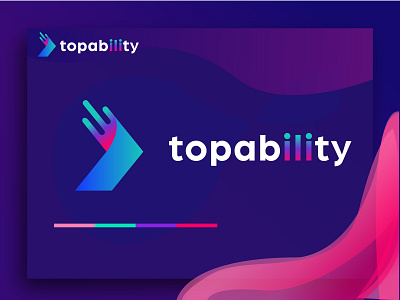 Topability logo design app blue brand branding busines card business card design flat free free business card mockups free mockup icon identity illustration illustrator lettering logo minimal stationary vector