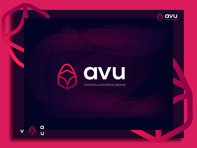 Avu logo design blog brand branding business card design fashion flat free free mockup icon identity illustration illustrator lettering logo minimal mobile shopping stationary vector