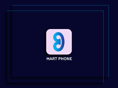 Mart Phone / App icon app blue brand branding busines card business card design icon icon app identity illustration illustrator lettering logo minimal mobile ui ux vector web