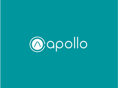 Apollo - a logo a letter a logo app blue brand branding business card design icon illustration logo minimal ui vector