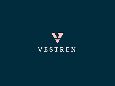 Vestren - v logo app brand branding design icon identity illustration lettering logo minimal ui v letter v logo vector