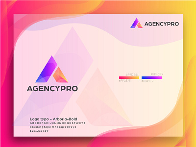 a letter logo - agencypro