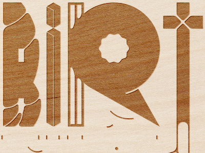 Rebirth laser engraving nando costa organic symbolism the new america typography vector wood