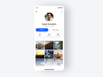 Daily UI #005 - User Profile