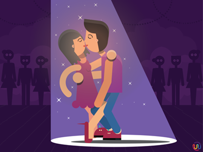 Public Display of Affection affection illustrator kiss love