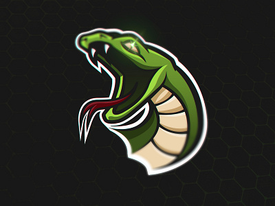 Lyzziie's Snake design esport illustration illustrator logo logotype vector